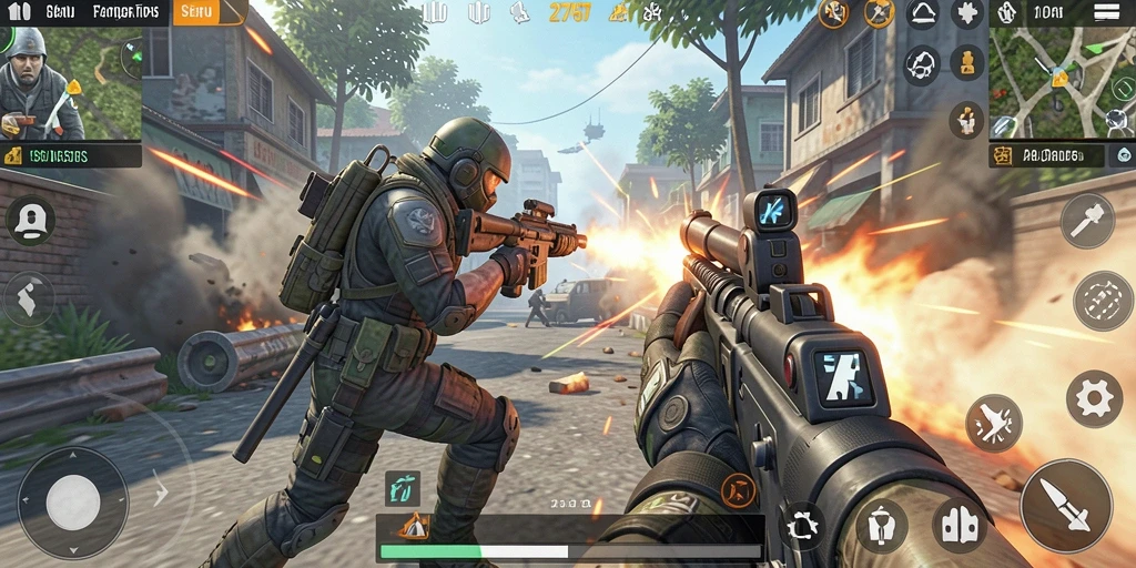 Tampilan gameplay seru dalam game TPS 2757, aksi yang mendebarkan.