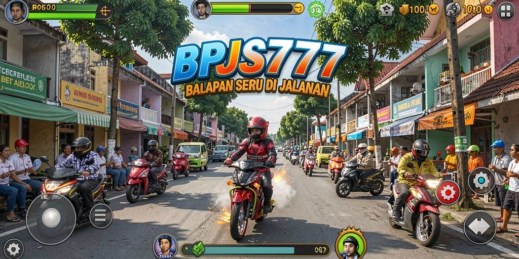Gameplay menarik dengan berbagai kendaraan dalam balapan.