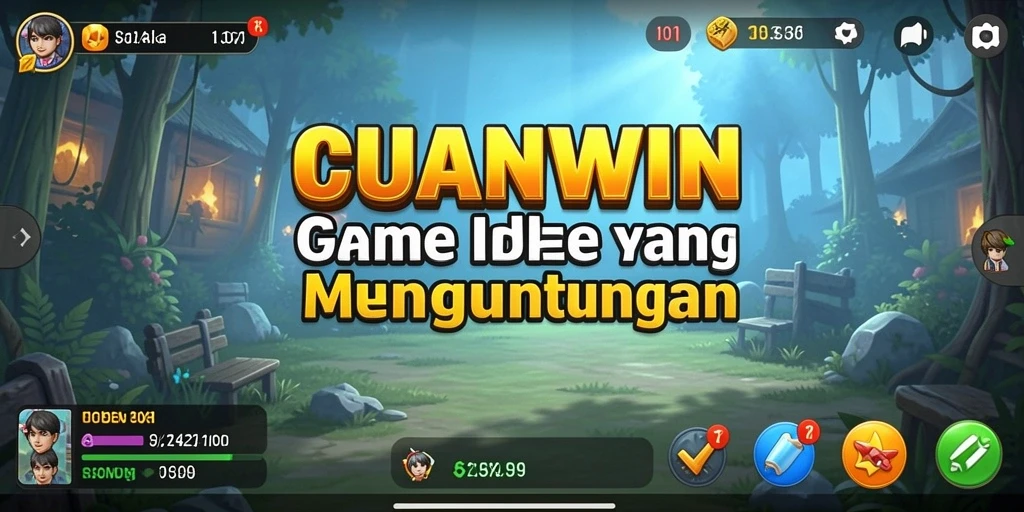 Screenshot utama CUANWIN menampilkan gameplay Idle yang mengasyikkan.