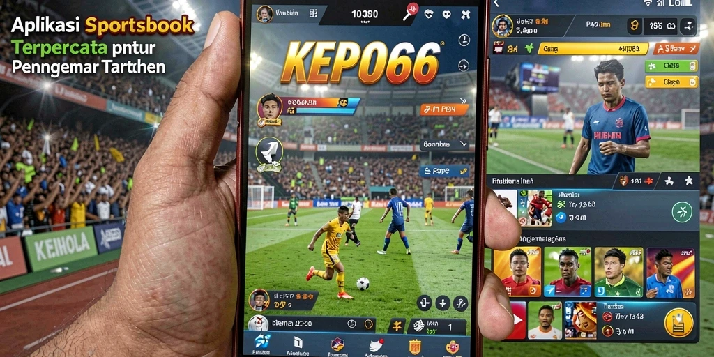 Tampilan screenshot KEPO66 yang menampilkan fitur taruhan olahraga.