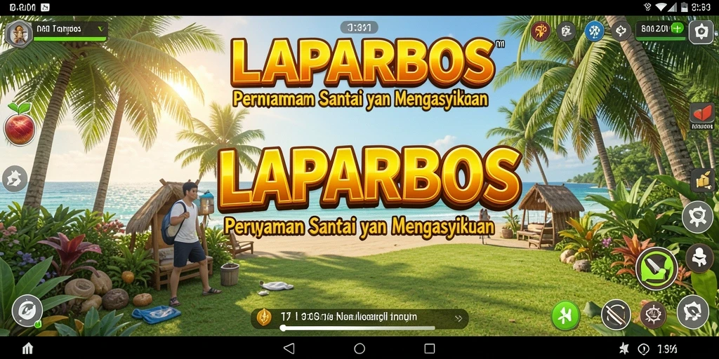 Tangkapan layar permainan LAPARBOS yang menampilkan keseruan gameplay.