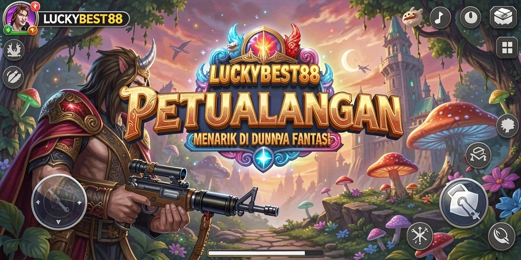 Tampilan gameplay petualangan yang seru di LUCKYBEST88.