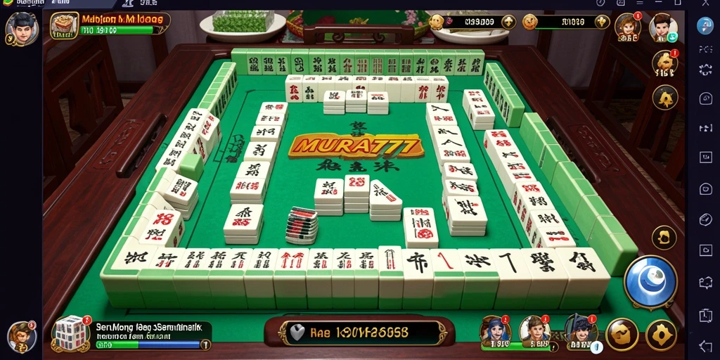 Tampilan menarik dari gameplay Mahjong di MUARA777.
