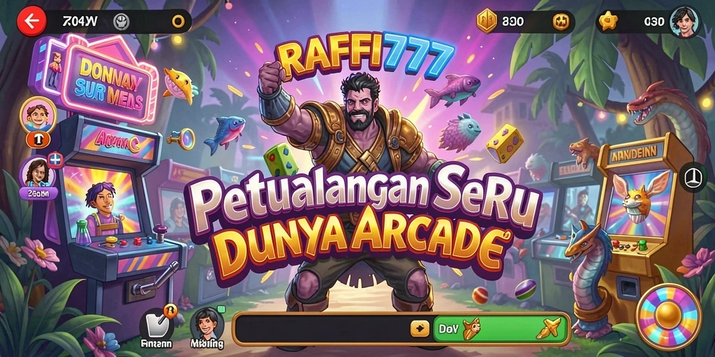 Screenshot gameplay menampilkan aksi seru dari RAFFI777.