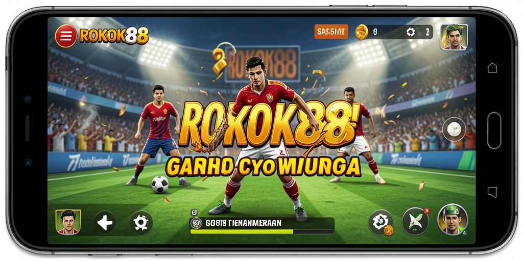 Gameplay seru ROKOK88 dengan grafis memukau.