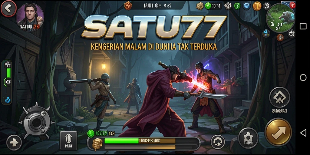 Gameplay Horror yang mencekam dengan atmosfer gelap