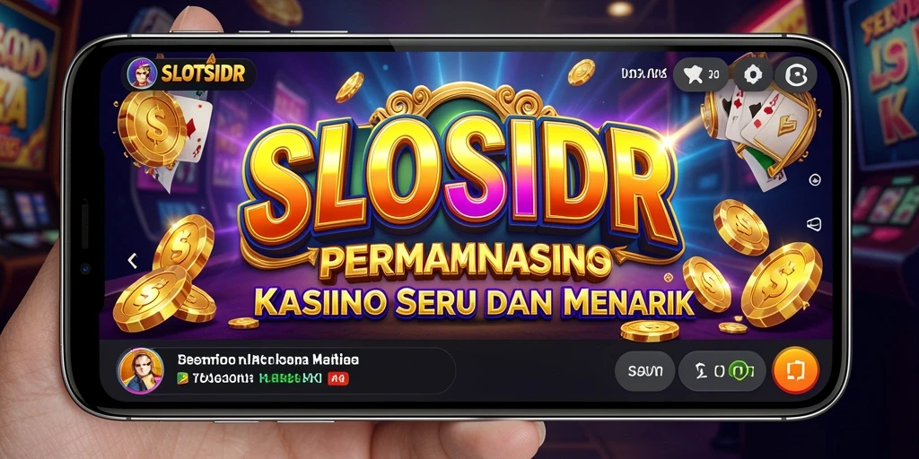 Tangkapan layar gameplay SLOTSIDR yang menampilkan slot menarik.