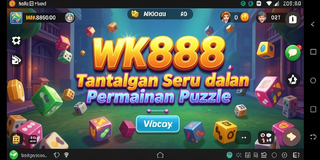 Tangkapan layar utama dari gameplay seru dan menantang Puzzle.